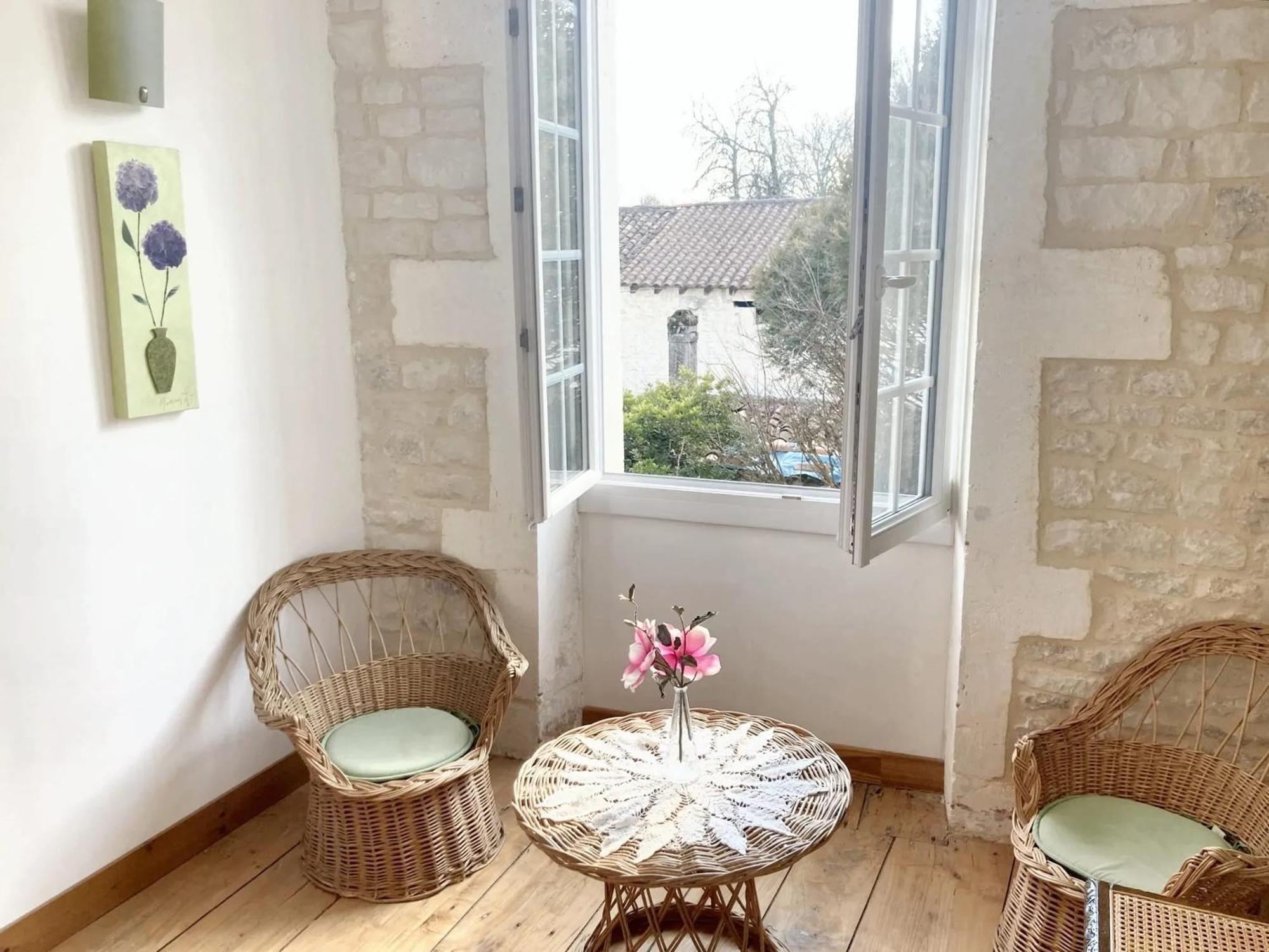 Maison Confortable Au Coeur De Fleurac Avec Grand Jardin Exterior foto
